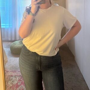 Bombas White Short Sleeve Tee